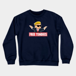 Reddit Wallstreetbets Free Tendies Day Trader Stock Bitcoin Crewneck Sweatshirt